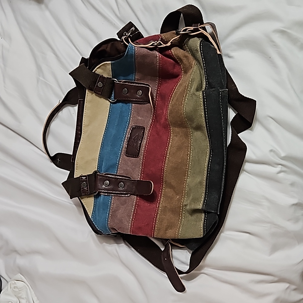 Classic Fashion Striped Bag